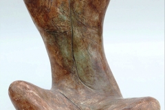 1980 - Corpo maschile Sintesi - Terracotta patinata