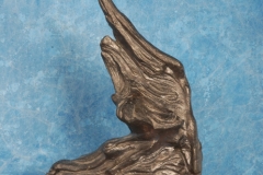 2000 - Volto nascosto - Terracotta metallizzata